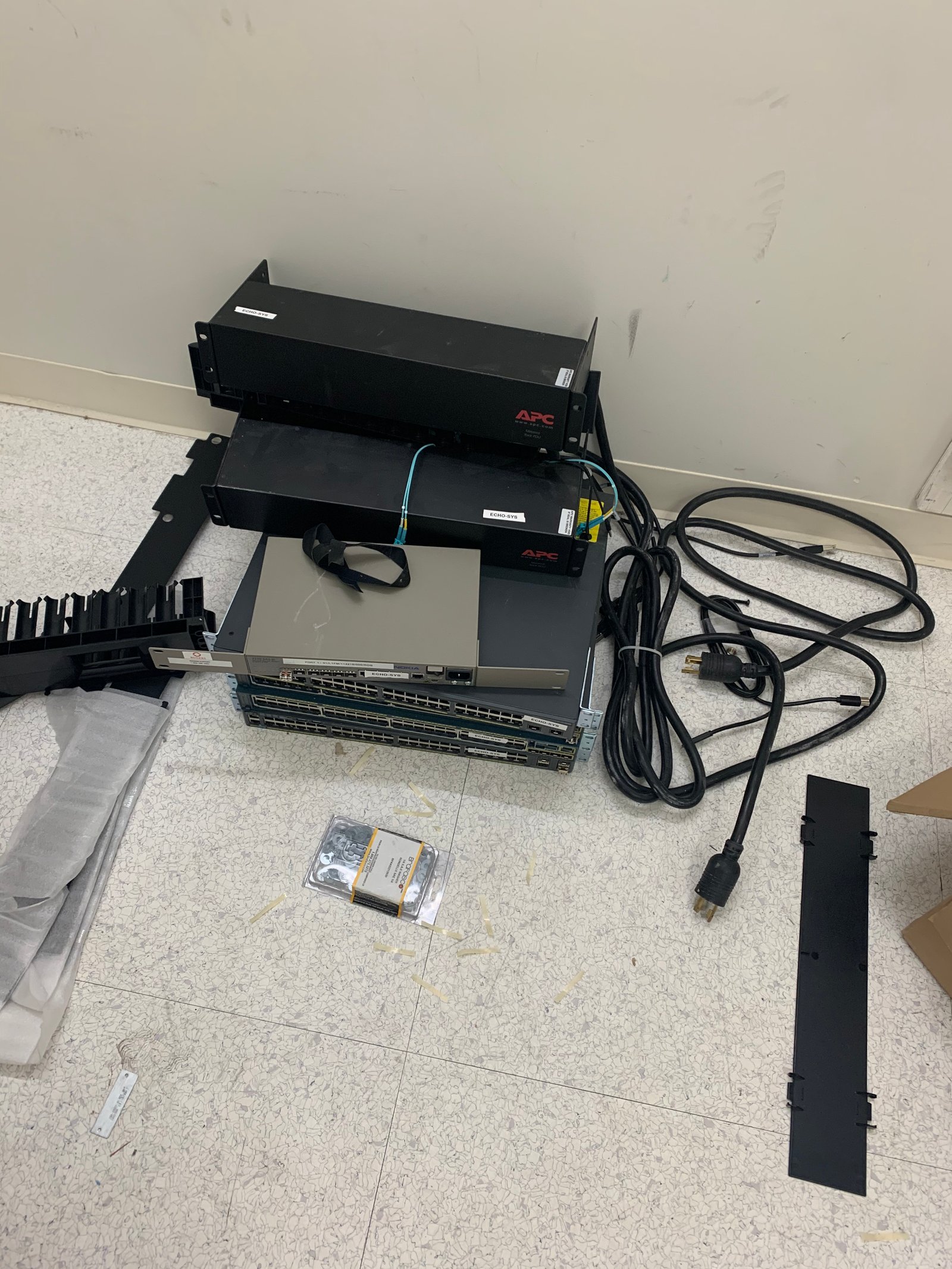 System and IT equipment relocations